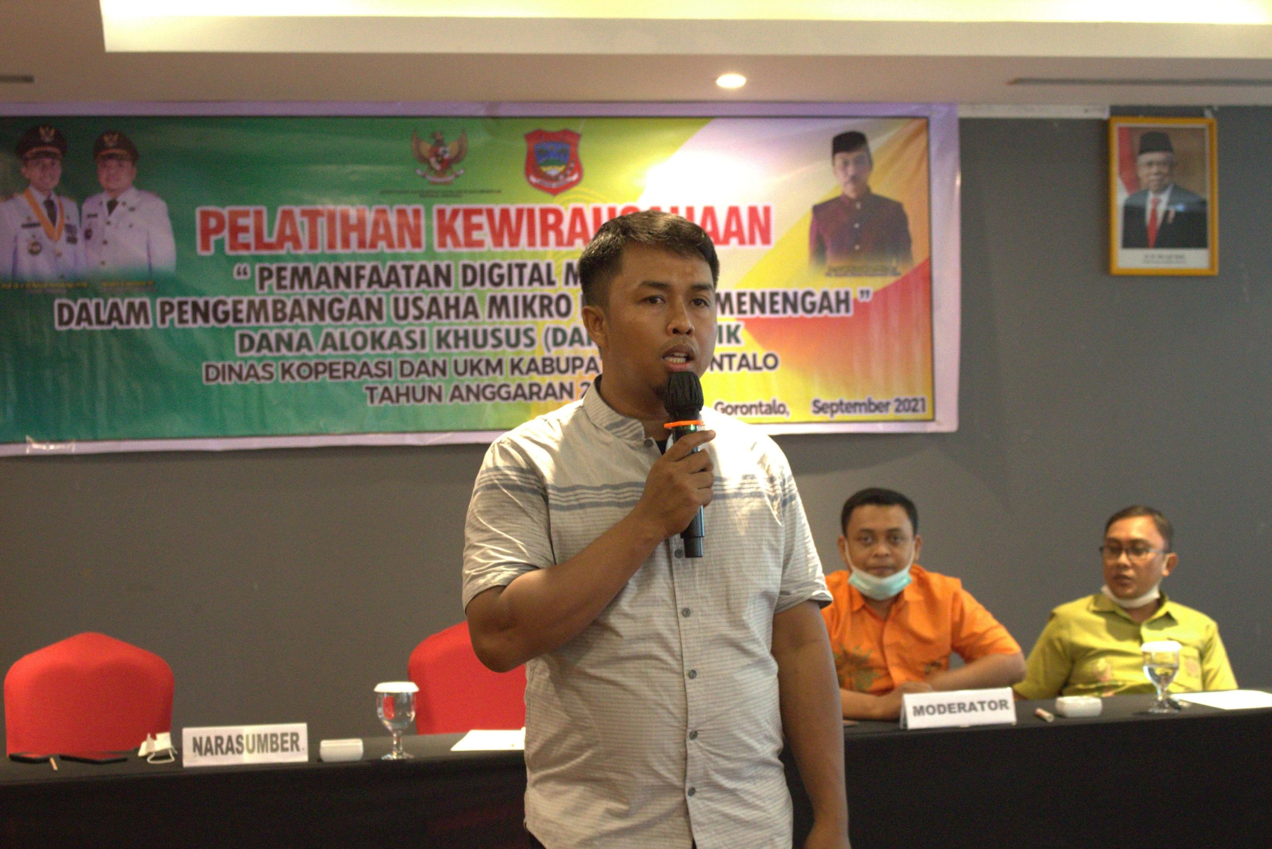 Pelatihan Kewirausahaan untuk UMKM Kabupaten Gorontalo