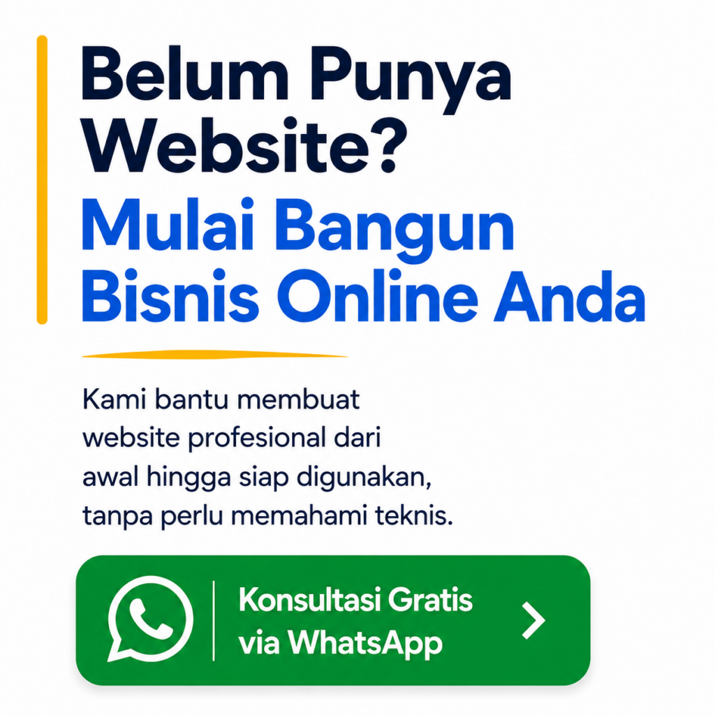 konsultasi jasa bikin website