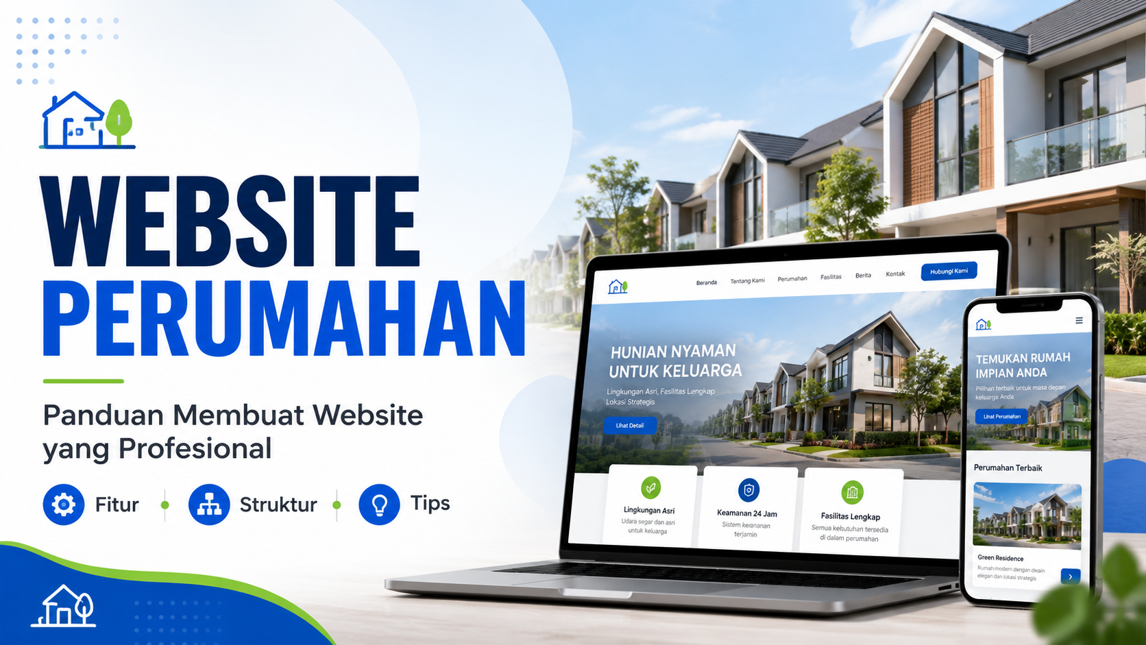 Jasa Pembuatan Website Perumahan Profesional untuk Developer