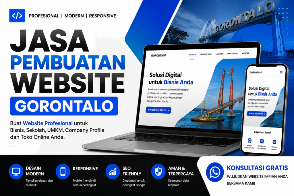 jasa pembuatan website gorontalo
