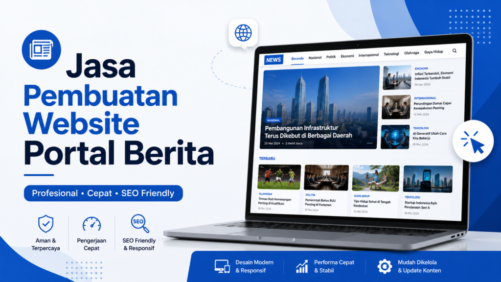 jasa pembuatan website berita profesional
